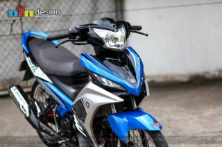 Exciter 135 độ mạnh mẽ và cứng cáp với thần thái Lc135