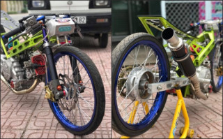 Exciter 135 độ phong cách Drag với tốc độ xé gió
