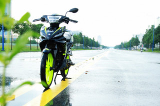 Exciter 135 dọn kiểng nhẹ nhưng khá bắt mắt của Biker Bình Dương