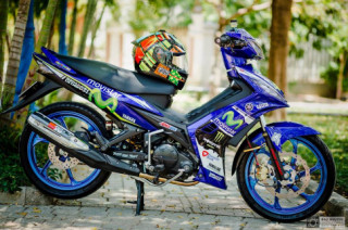 Exciter 135 Movistar độ ấn tượng ở phố biển Nha Trang