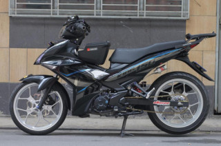 Exciter 150 độ ấn tượng với nhiều đồ chơi và dàn ốc hàng hiệu