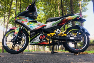 Exciter 150 độ cá tính với sắc màu rực rỡ của biker Đồng Nai