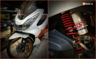 Honda PCX 150 độ lịch lãm đầy sang trọng với đồ chơi hiệu