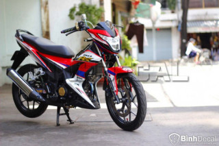 Hyper Underbone Sonic 150 hoành tráng với bộ cánh mới