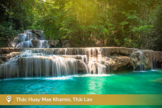 Những thác nước tuyệt đẹp ở thành phố Kanchanaburi