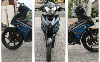 Nổ mắt với Exciter 135 độ dàn chân cơ bắp