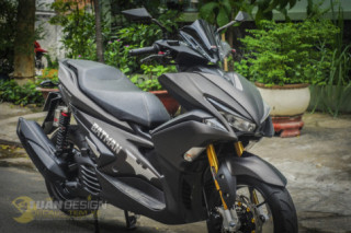 NVX 155 độ hệ thống treo Upside down cùng phong cách tem ‘người dơi’ cực ngầu