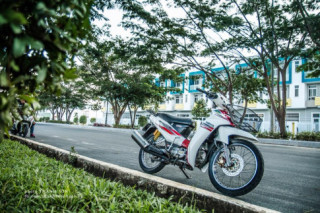 Sirius 110 độ - khoe dáng đầu năm của Biker Kiên Giang