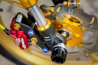 Sirius Fi độ Upside dow phá cách nhìn đỏ mắt của Biker Bạc Liêu