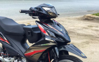 Axelo 125 độ dàn chân chiếm đoạt từ dòng xe Hyper Underbone