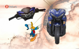 Cận cảnh Yamaha NVX 155 gác đầu Exciter 150 2019 cực ngầu