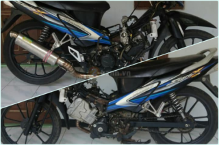 Chiếc Future 125 đầu tiên gác máy Sonic 150R ấn tượng