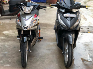 Exciter 135 độ dàn chân siêu đắt tiền của chàng Biker Sài Gòn