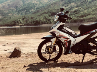 Exciter 135 độ nâng cấp Upside down khá hầm hố