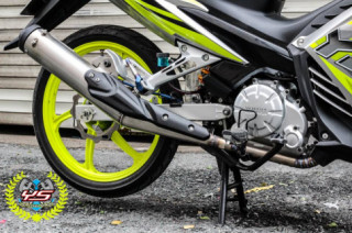 Exciter 135 độ sở hữu dàn chân Racingboy 6 cây siêu hiếm