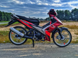 Exciter 135 độ tân trang chuẩn bị đón tết của chàng Biker Việt