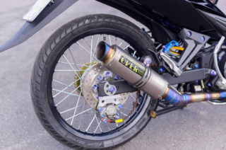 Exciter 135 độ vi diệu với 62zz FCR của chàng trai trung học