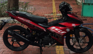 Exciter 150 độ đầy cứng cáp với dàn chân hoàn toàn mới