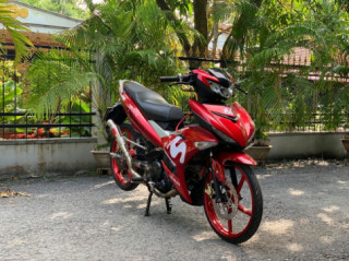 Exciter 150 độ đỏ rực với phong cách Drag đẹp mê hồn