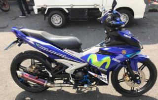 Exciter 150 độ đơn giản đậm chất thể thao với bộ cánh Movistar