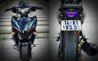 Exciter 150 độ - màn lột xác với mông to gợi cảm của biker Quảng Ninh