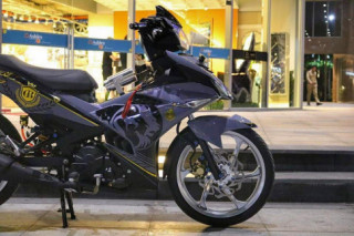 Exciter 150 độ phá cách đầy lôi cuốn với đôi chân mỏng manh