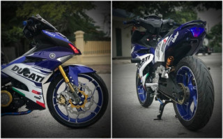 Exciter 150 độ thông nhãn người xem với mặt nạ trang bị con mắt bí ẩn