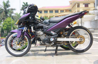 Exciter 150 phong cách trần trụi của dân chơi Hưng Yên