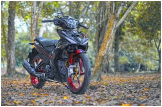 Exciter 150 trong bản độ đầy mãn nhãn của biker Malaysia