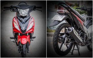 Exciter 2010 độ đơn giản với những góc ảnh đẹp nghiêng ngã của biker Việt