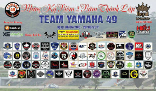 Hàng trăm biker đồng quy tụ mừng sinh nhật lần II Team Yamaha 49