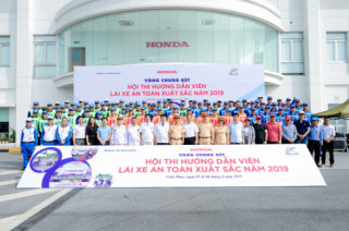 Honda Việt Nam tổ chức hội thi ‘Hướng dẫn viên Lái xe an toàn xuất sắc năm 2019’