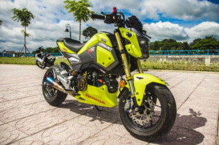 MSX 125 độ full bài với dàn vũ trang hạng nặng theo phong cách chú lùn