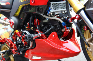 MSX 125 độ hệ thống ống xả lấy ý tưởng từ Ducati gây thích thú cho người xem
