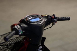 Sirius 110 độ dàn chân bén như lưỡi lam của biker Bạc Liêu