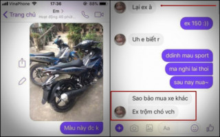 Thanh niên đòi mua Exciter 150 bạn gái phăng thẳng vào mặt ‘ trẻ trâu trộm chó ’