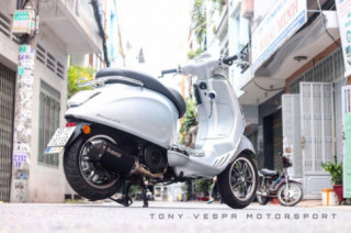 Vespa Primavera bản độ chất chơi nhưng vẫn giữ trọn nét đẹp cổ điển
