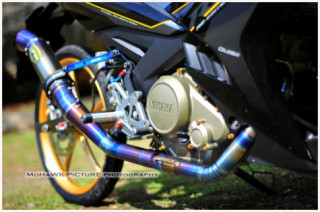 Y15ZR độ động cơ FZ150i cùng dàn chân kinh điển với kích thước nhỏ
