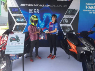 Ấn tượng với mức tiêu hao nhiên liệu kỷ lục của xe ga Yamaha NVX