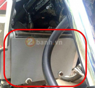 Cách độ chắn két nước Sonic 150R quá độc của biker nước bạn