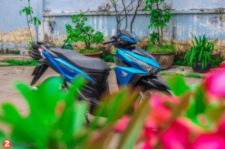 Cận cảnh Click 125 độ dàn chân đậm phong cách Thailand cực chất.