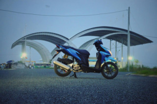 Click 125 độ: biến thể mới với đôi chân quyến rủ của biker Sóc Trăng