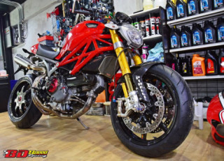 Ducati Monster 1100S độ cực chất với dàn chân khủng