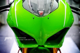 Ducati Panigale V4 S độ ấn tượng với chủ đề Avengers ‘The HULK’