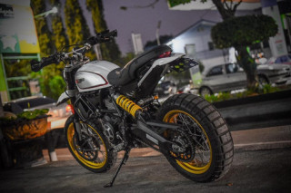 Ducati scrambler Desert sled bản nâng cấp đầy sức hút