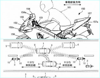 Hé lộ thông tin Suzuki đang phát triển hệ thống radar trên xe mô tô