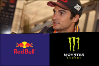 Monster và Red Bull...Xung đột khi làm nhà tài trợ cho Dani Pedrosa