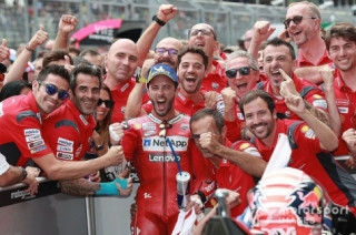 [MotoGP 2019] Chiến thắng của Dovizioso tại Áo đã lấy lại tinh thần cho toàn đội Ducati