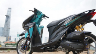 Ngắm Vario 150 độ toàn đồ hiệu của dân chơi quận Nhất