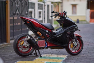 NVX độ khởi đầu cho một mẫu tay ga hầm hố